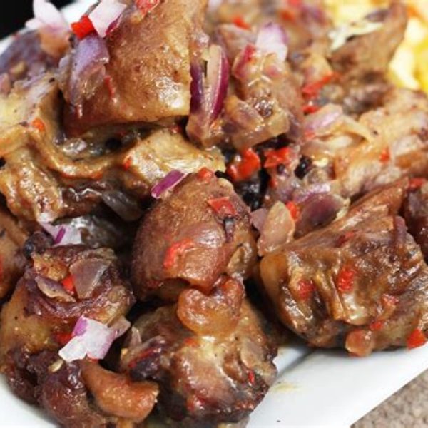 peppered goat meat