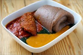 Amala, Gbegiri Soup & Ewedu