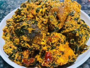 Egusi Soup with Swallow