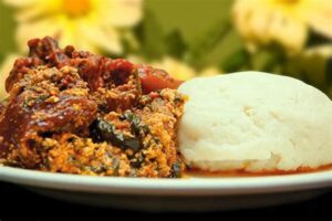 Efo riro (Spinach Stew) with Assorted Meat - Image 2