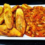 Beans Porridge with Fried plantain