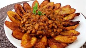 Beans Porridge with Fried plantain - Image 2