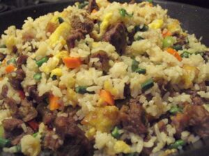 Fried Rice with diced Beef - Image 2