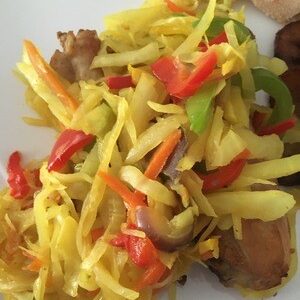 Cabbage stir fry
