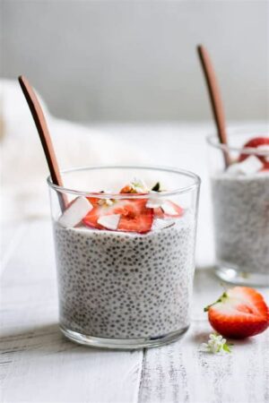 Chia Seed Pudding with Coconut Milk
