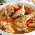 Pepper soup with chicken