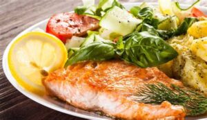 Grilled Snapper Fish with steamed vegetables - Image 2