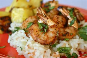Grilled Shrimp with Coconut Rice - Image 2