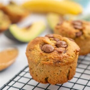 Moi Moi Muffins with Avocado