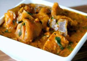 Ogbono Soup with Chicken