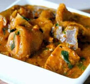 Ogbono Soup with Chicken