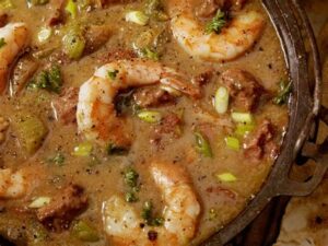 Okra soup with Shrimp & Crab meat - Image 3