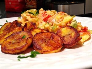 Plantain & Egg source with scent Leaf Tea