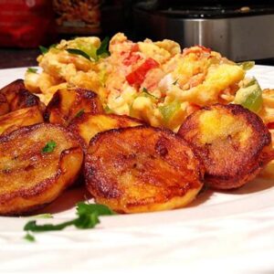Plantain & Egg source with scent Leaf Tea