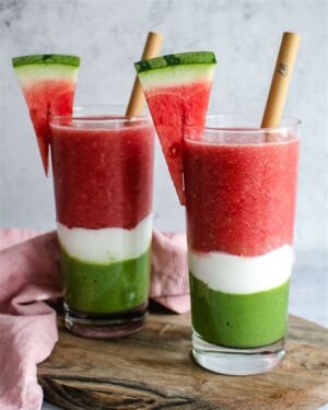 Watermelon in Fruity Smoothie