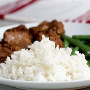 White Rice Pepper Stew Combo