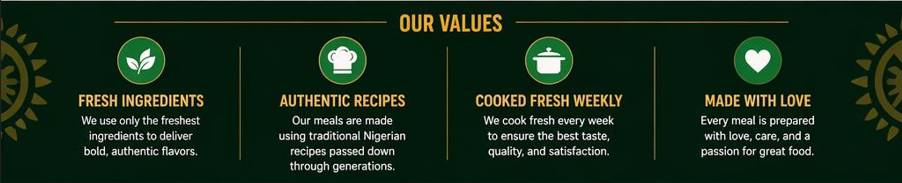 our values